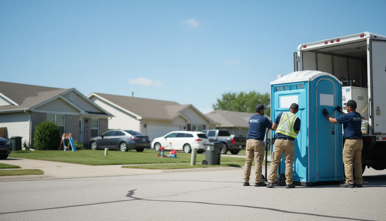 Standard Porta Potty Rentals in Thawville, IL near me